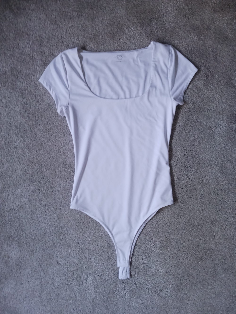 White Contour Bodysuit